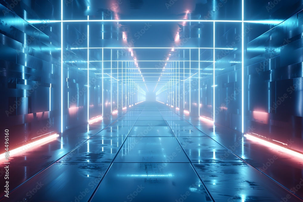 Futuristic Abstract Digital Technology Background Futuristic Abstract Digital Technology Background
