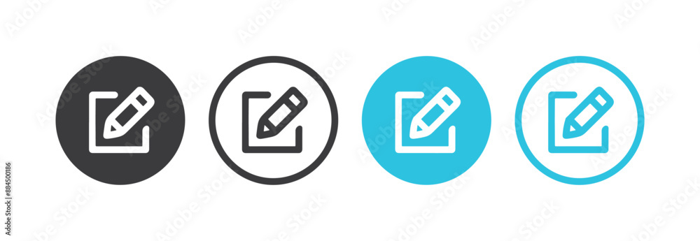 edit icon set edit icon set