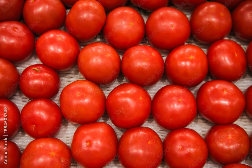 Fresh ripe red tomatoes Fresh ripe red tomatoes