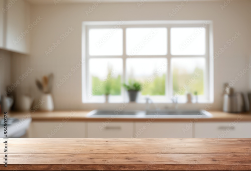 room with a window in the morning