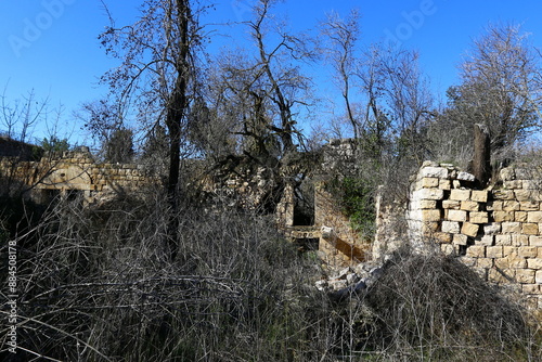 Baram Israel 03/06/2024. Ancient synagogue from the late Second Temple period. photo