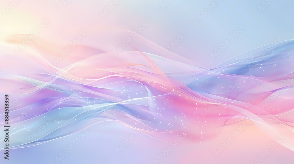 Pastel gradient with soft, blurred lines and gentle curves, dreamy style, subtle reflections, creating a serene and calming atmosphere Pastel gradient with soft, blurred lines and gentle curves, dreamy style, subtle reflections, creating a serene and calming atmosphere