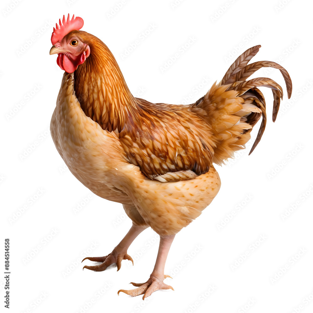 Chicken Isolated on transparent Background Chicken Isolated on transparent Background