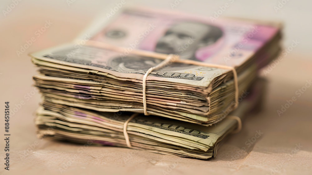 Close-Up of Dollar Bills with a Focus on the Security Features and Intricate Details
Close-Up of Dollar Bills with a Focus on the Security Features and Intricate Details