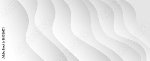 white abstract background with dynamic wavy lines texture. suitable for wallpaper, poster, banner,