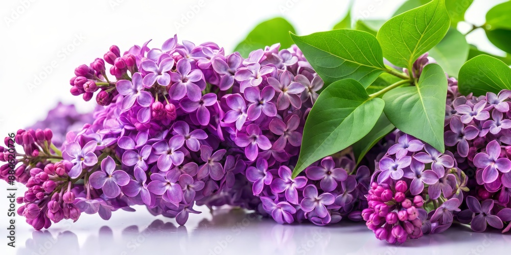 Fototapeta premium Lilac Bloom Close-up, Purple, Spring Flower, Fragrant, Blooming , lilac, flower