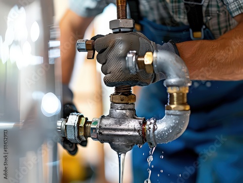 Images of individuals performing maintenance tasks around the house, such as fixing a leaky faucet, replacing a light fixture, or cleaning gutters, showcasing everyday upkeep.