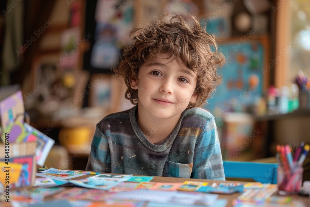 Fototapeta premium Birthday Card Craftsmanship