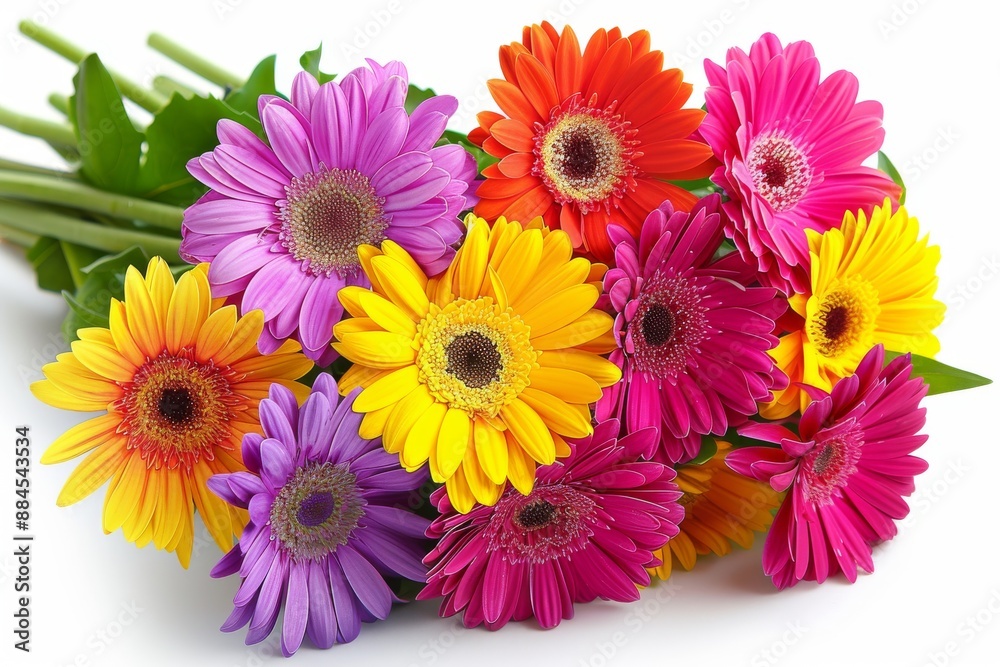 A vibrant bouquet of mixed flowers capturing the cheerful and lively essence of a colorful floral display A vibrant bouquet of mixed flowers capturing the cheerful and lively essence of a colorful floral display
