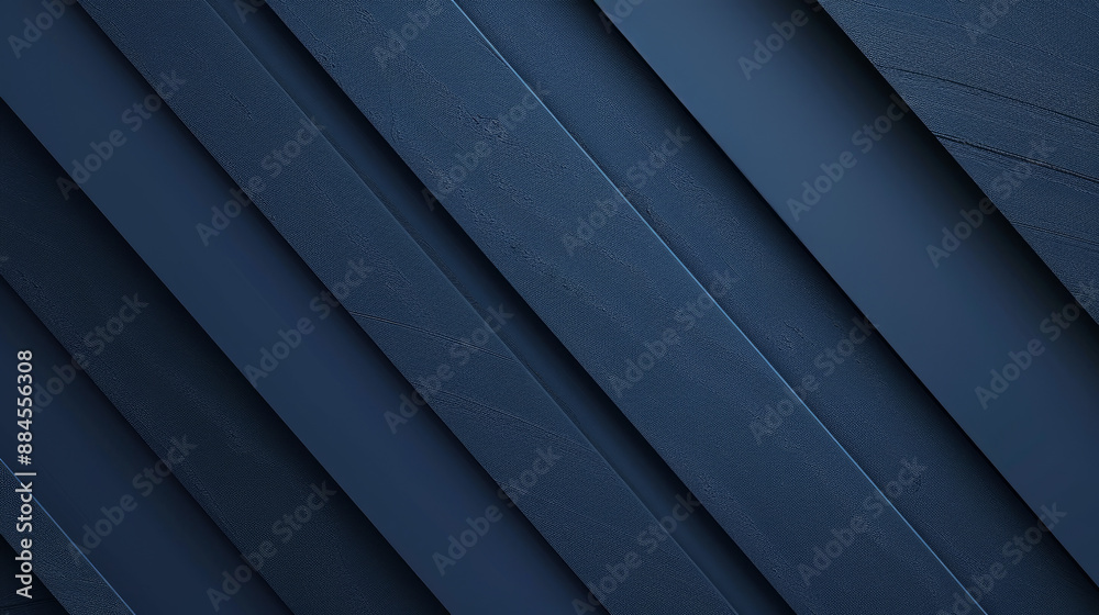 Obraz premium Elegant navy background with diagonal lines. Use it for banners, invitations, vouchers, and gift certificates.