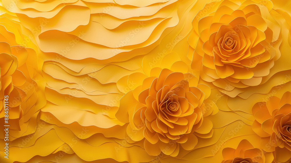Goldenrod-hued design paper backdrop Goldenrod-hued design paper backdrop