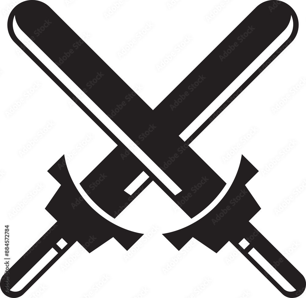 Crossed Sword Icon Crossed Sword Icon