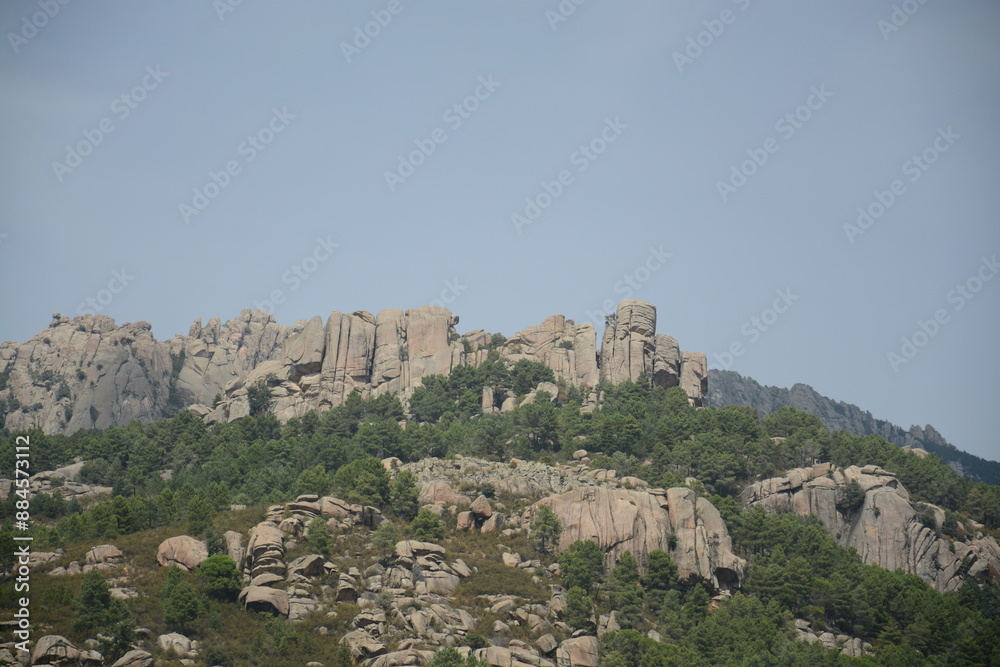 Fototapeta premium View of La Pedriza in Madrid Spain 14