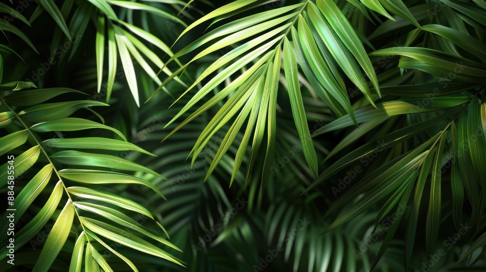 Tropical Leaves Background Tropical Leaves Background