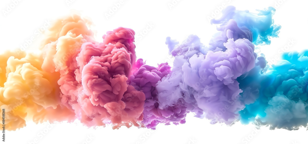 A colorful smokey line with red, yellow and blue colors. The colors are bright and vibrant, giving the impression of energy and excitement. The line appears to be moving A colorful smokey line with red, yellow and blue colors. The colors are bright and vibrant, giving the impression of energy and excitement. The line appears to be moving
