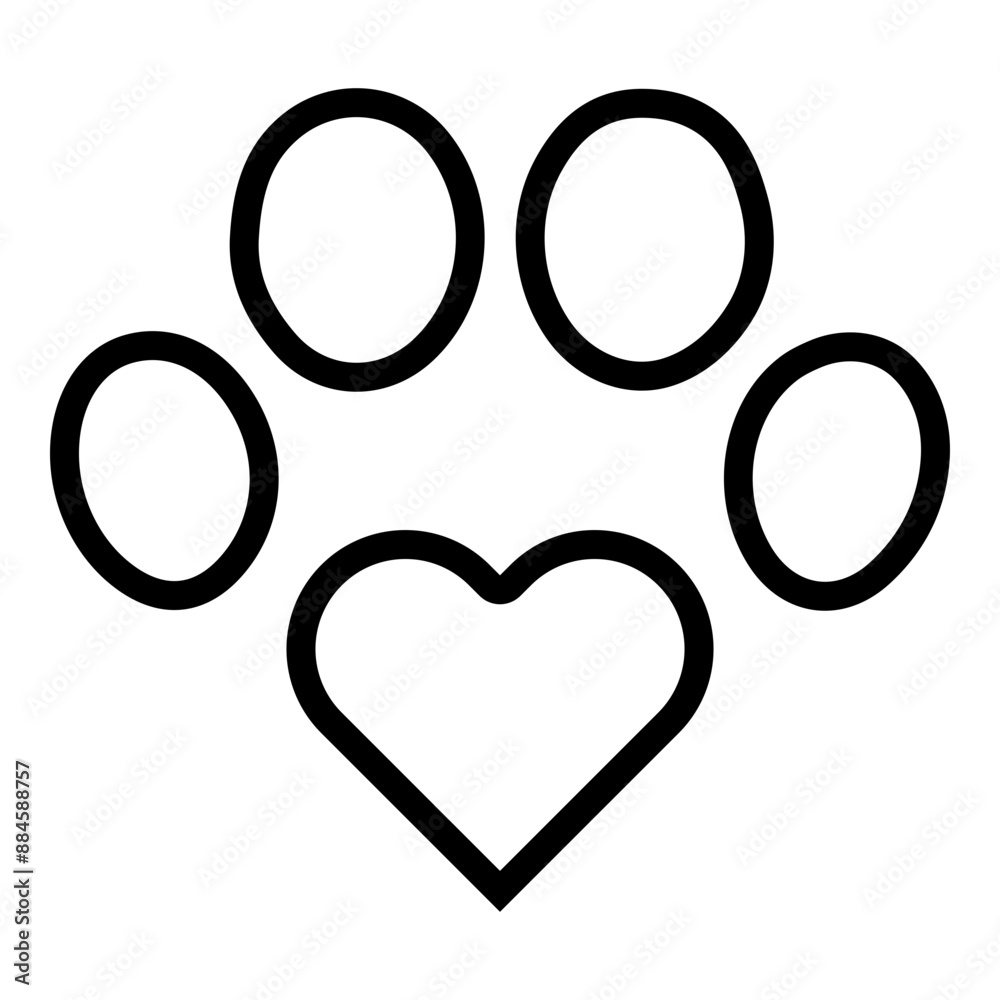 Paw print Paw print