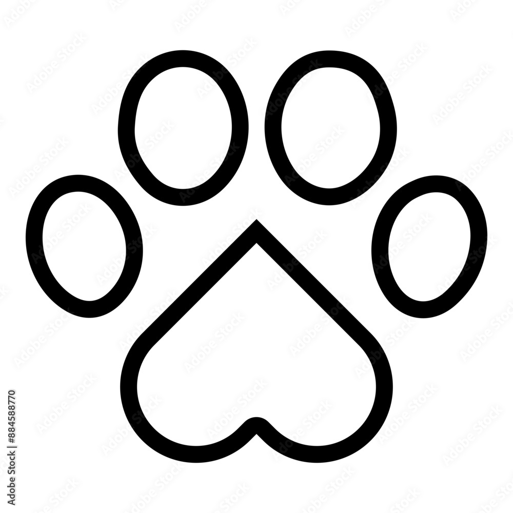 Paw print Paw print