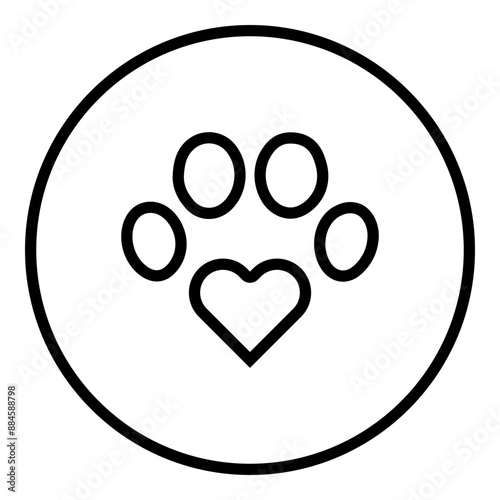 Paw print