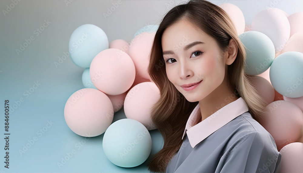 A lady with beautiful smile looking gorgeous, A professional template for presentation about the strategies of business A lady with beautiful smile looking gorgeous, A professional template for presentation about the strategies of business