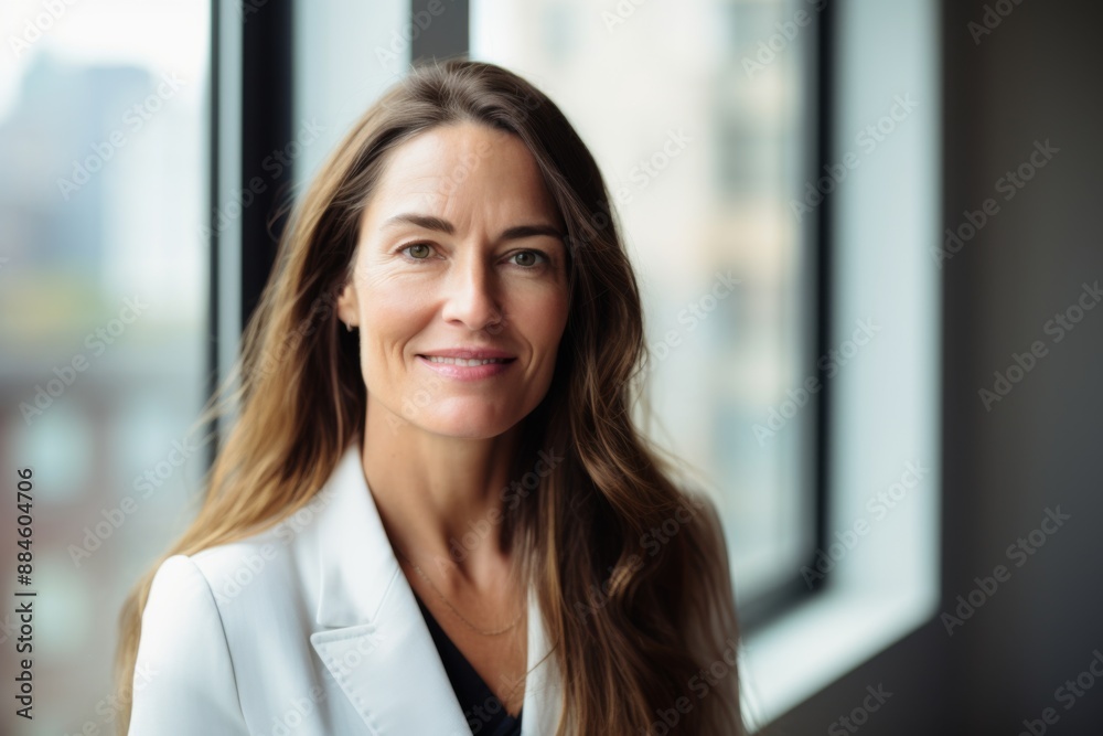 Portrait of a middle aged Caucasian business woman Portrait of a middle aged Caucasian business woman