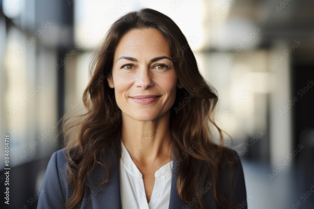 Portrait of a middle aged Caucasian business woman Portrait of a middle aged Caucasian business woman