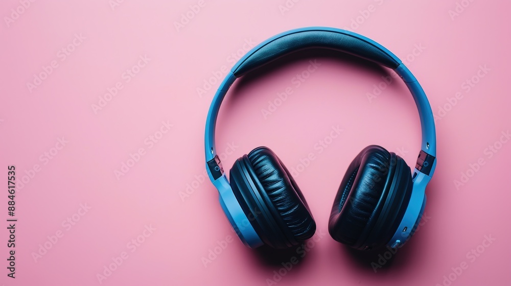 Sleek Matte Black Wireless Headphones on Minimalist Background