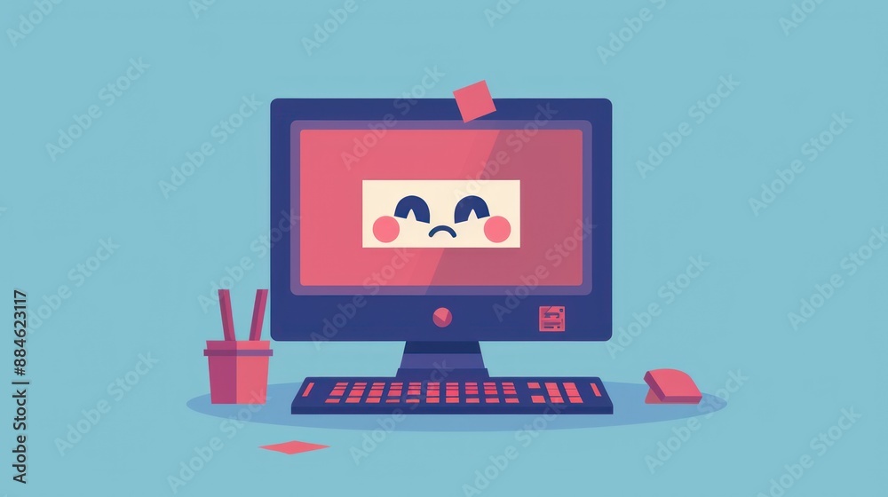 Computer with a Face Computer with a Face