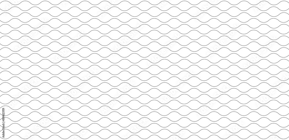 Seamless geometric pattern based on repetitive wavy shapes on a transparent background. Seamless geometric pattern based on repetitive wavy shapes on a transparent background.