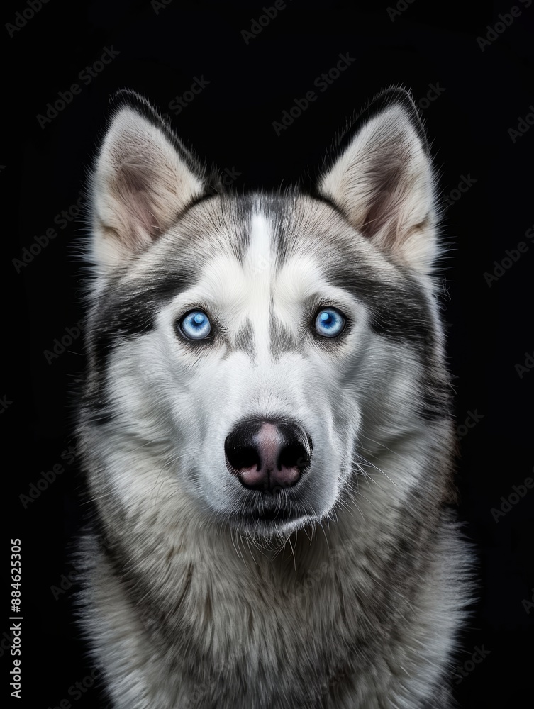 Siberian Husky portrait