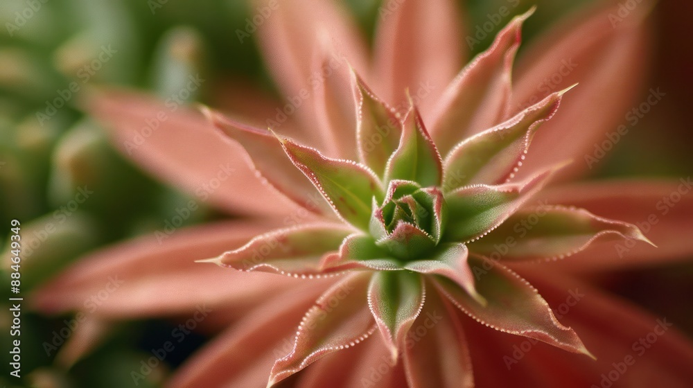 Close-up Macro Photography of Succulent Plant Growth, Seeding Flora, Zooming in on the Process, Capturing the Delicate Beauty of Nature's Renewal Close-up Macro Photography of Succulent Plant Growth, Seeding Flora, Zooming in on the Process, Capturing the Delicate Beauty of Nature's Renewal