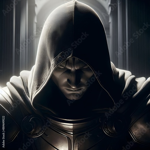 Guardian of the Flame: A Silent Vigil.