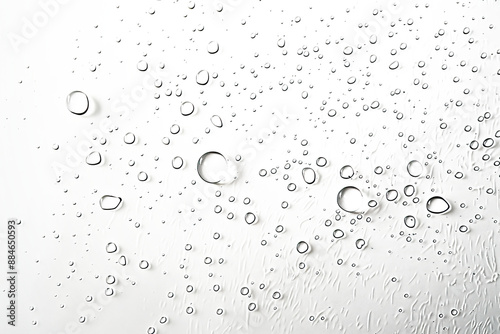 Wallpaper Mural Rain, Water drops on the matte glass backdrop transparent background Torontodigital.ca
