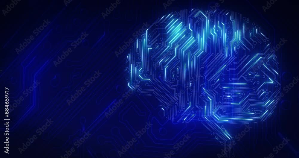 circuit-digital-brain-and-technology-for-ai-artificial-intelligence