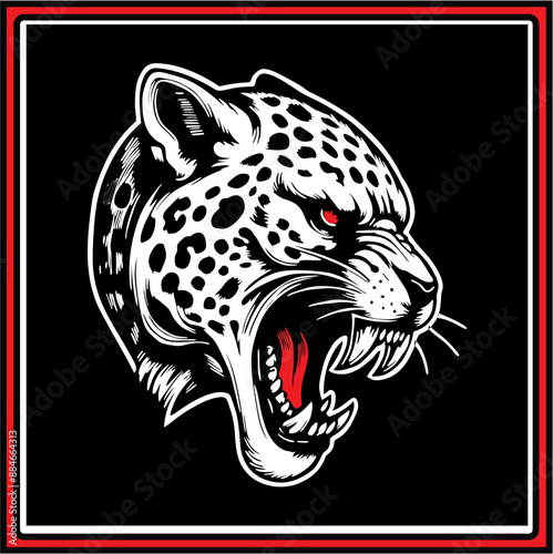 Canvas Print Leopardo