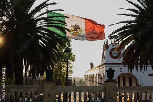 Bandera ondeando