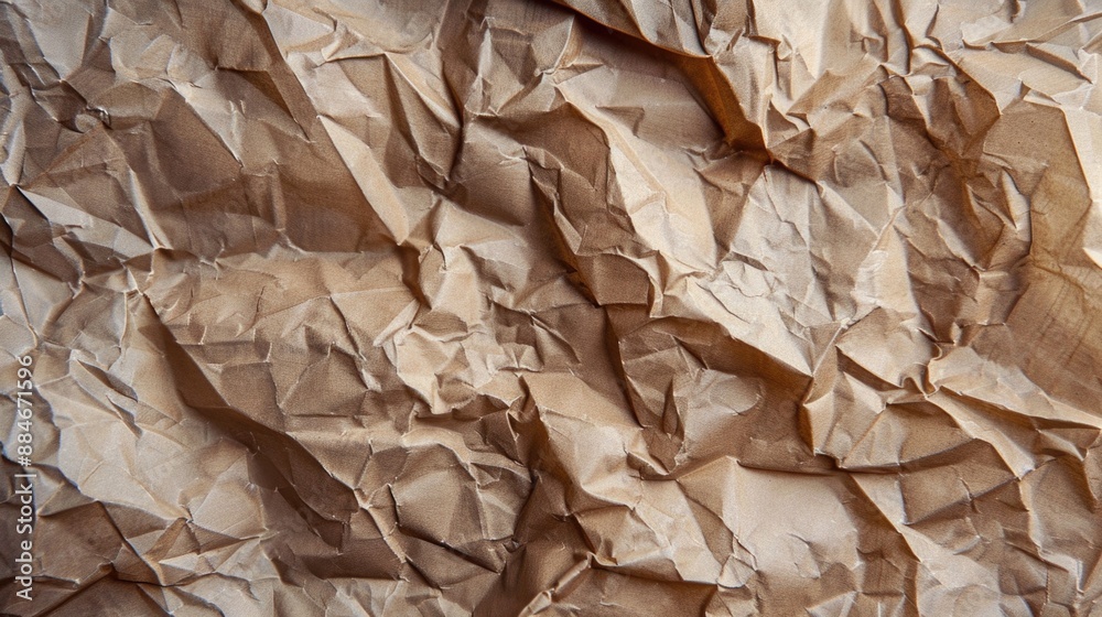 A detailed view of a piece of brown paper A detailed view of a piece of brown paper