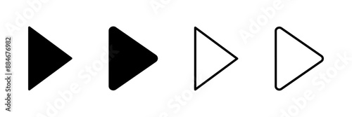 Arrow icon vector isolated on white background. Arrow symbol. Arrow vector icon