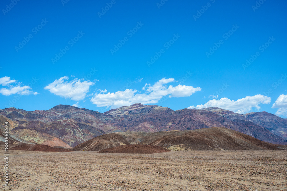 Landscape view of Death Valley National Park. Artist's Palette. Landscape view of Death Valley National Park. Artist's Palette.