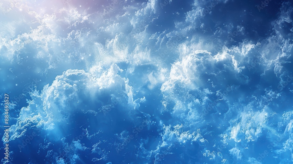 Professional background with gradient blue and white.