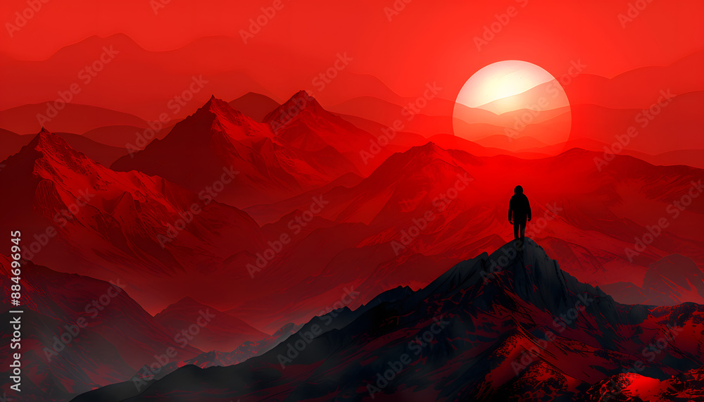 Red minimalist wallpaper Red minimalist wallpaper