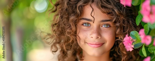 Radiant Smile, Healthy Skin A Young Woman's Beauty Routine, Tips for Maintaining a Natural Glow and a Charming Personality