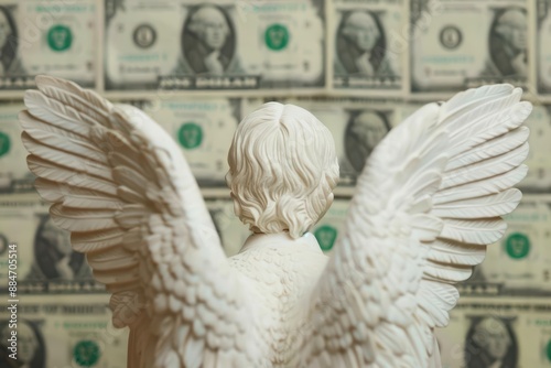 An angel investor offers earlystage financing to startups, often in exchange for equity photo