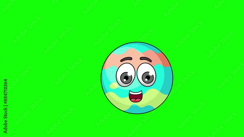 bath bomb cartoon animation holds a banner, emoji emoticon