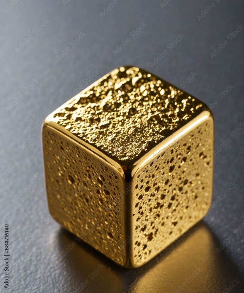 Gold cube Gold cube