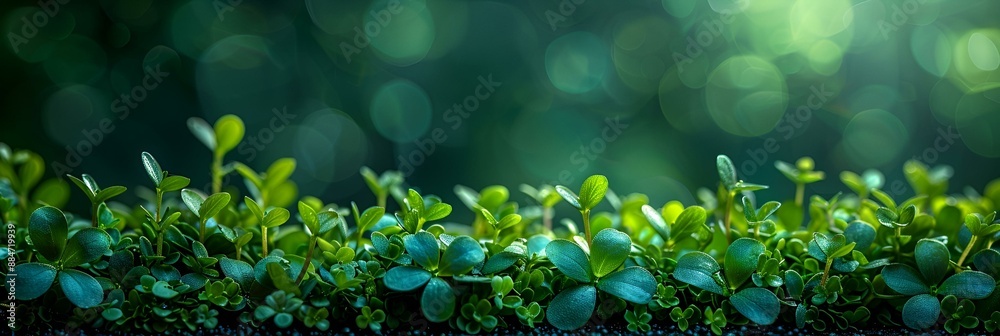 Lush green grass with blurred background. Lush green grass with blurred background.
