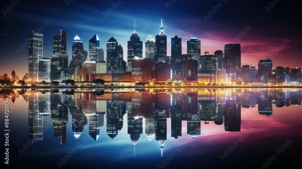 city at night HD 8K wallpaper Stock Photographic Image city at night HD 8K wallpaper Stock Photographic Image