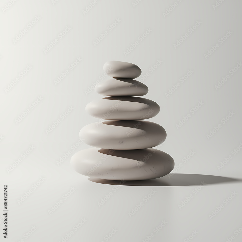 zen stones cairns isolated on white zen stones cairns isolated on white