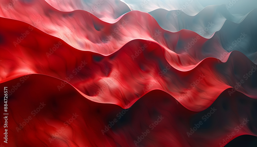 Fototapeta premium Red minimalist wallpaper