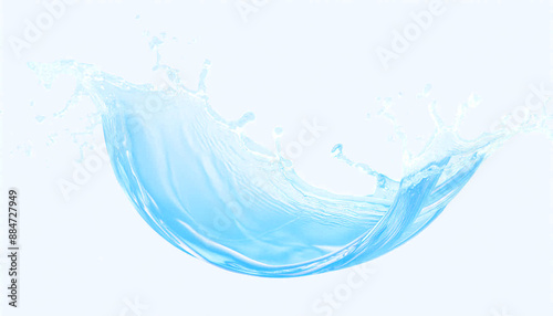 水しぶき　透過素材