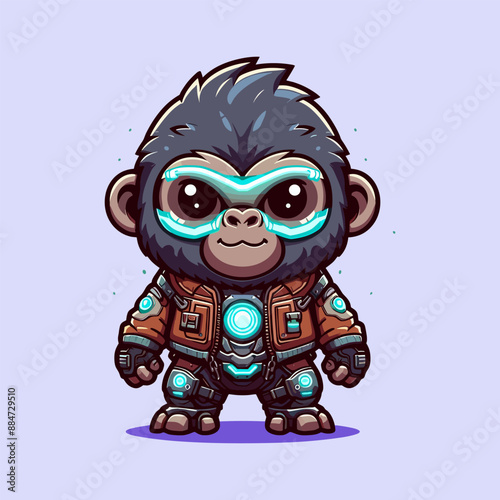 Characterized AI 2_Gorilla Chibi 8